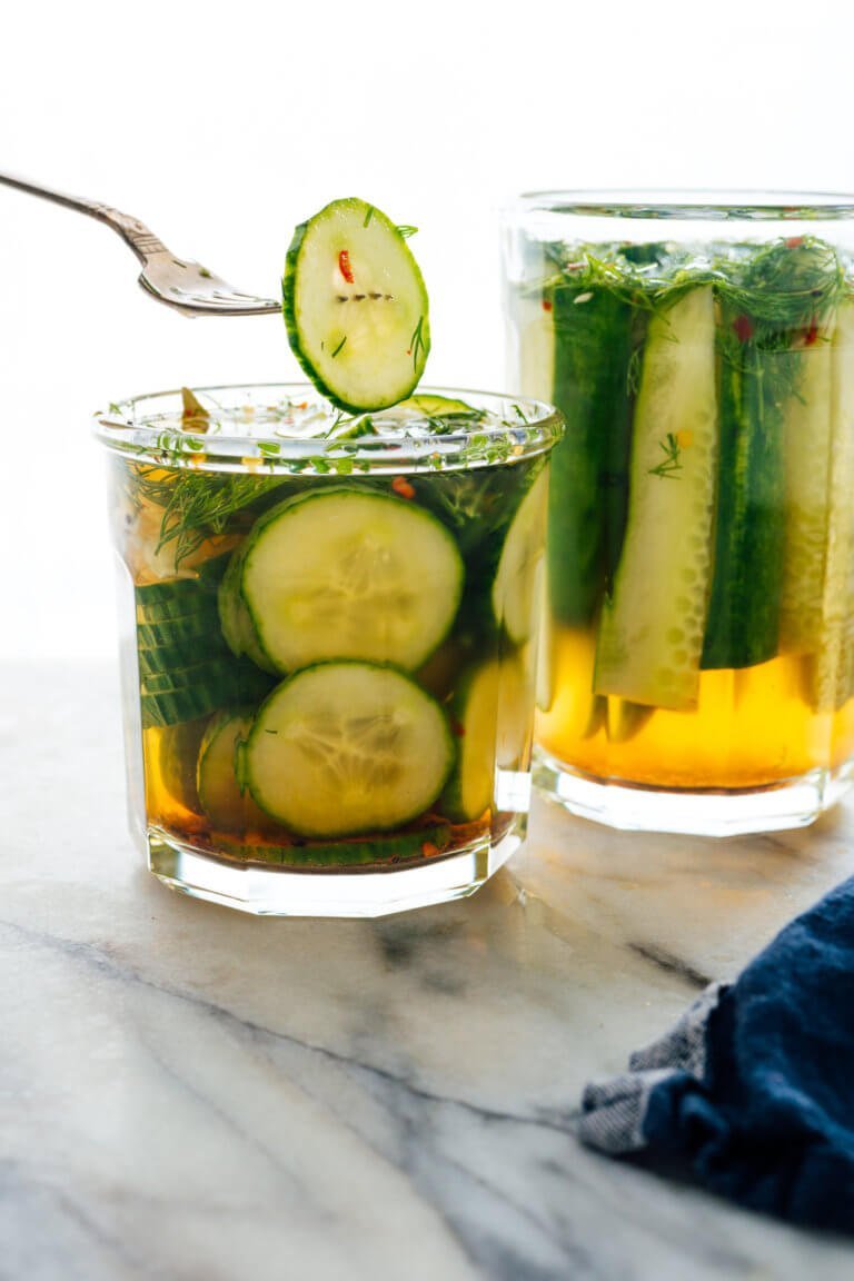 Healthy Homemade Pickles Recipe - Green Leaf Native